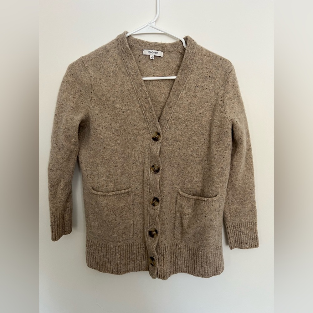 Madewell wool cardigan